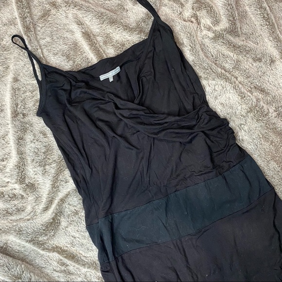 James Perse Black Mini Dress - Picture 1 of 5